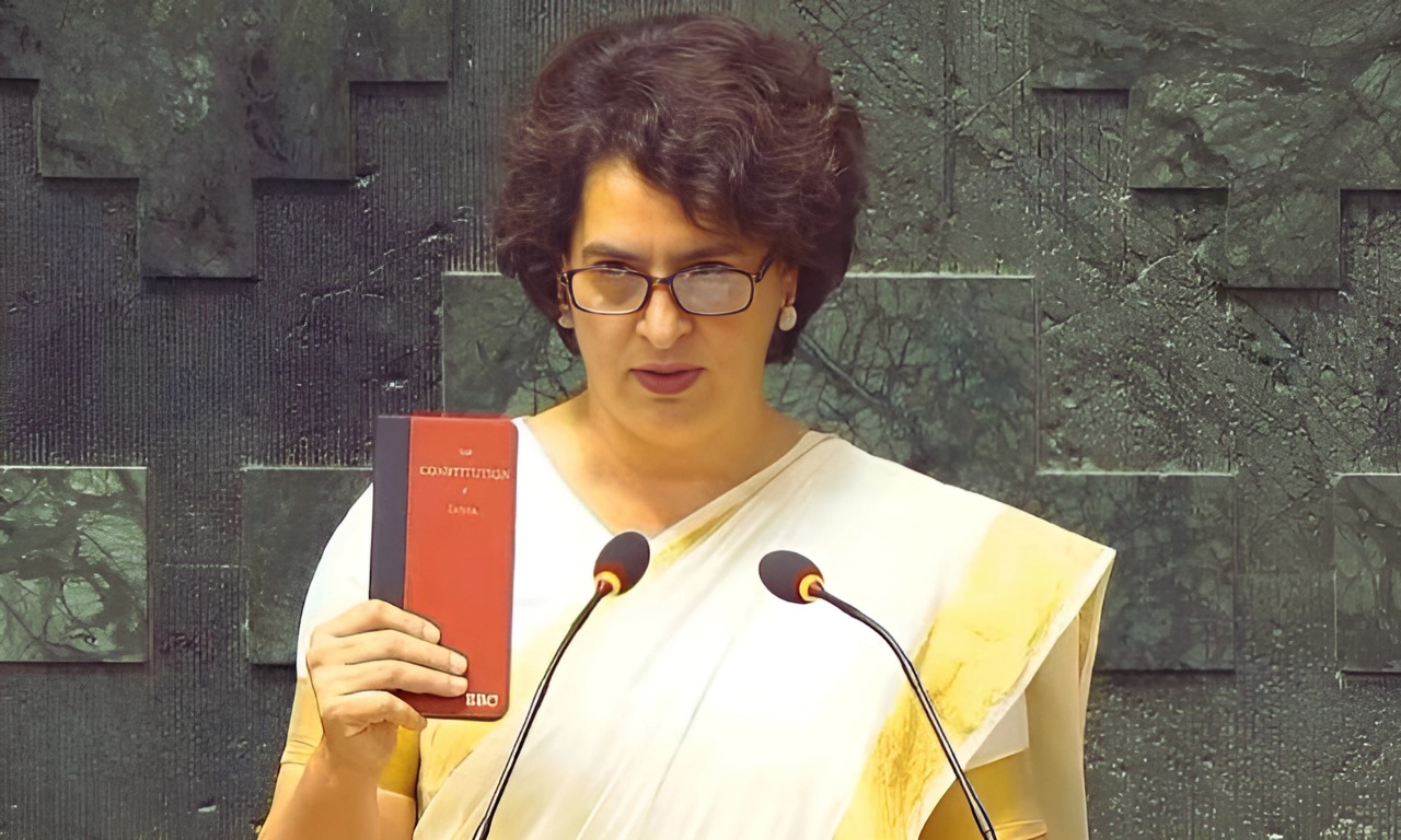 Priyanka Gandhi Vadra Makes Electoral Debut with Lok Sabha Oath-Taking Ceremony